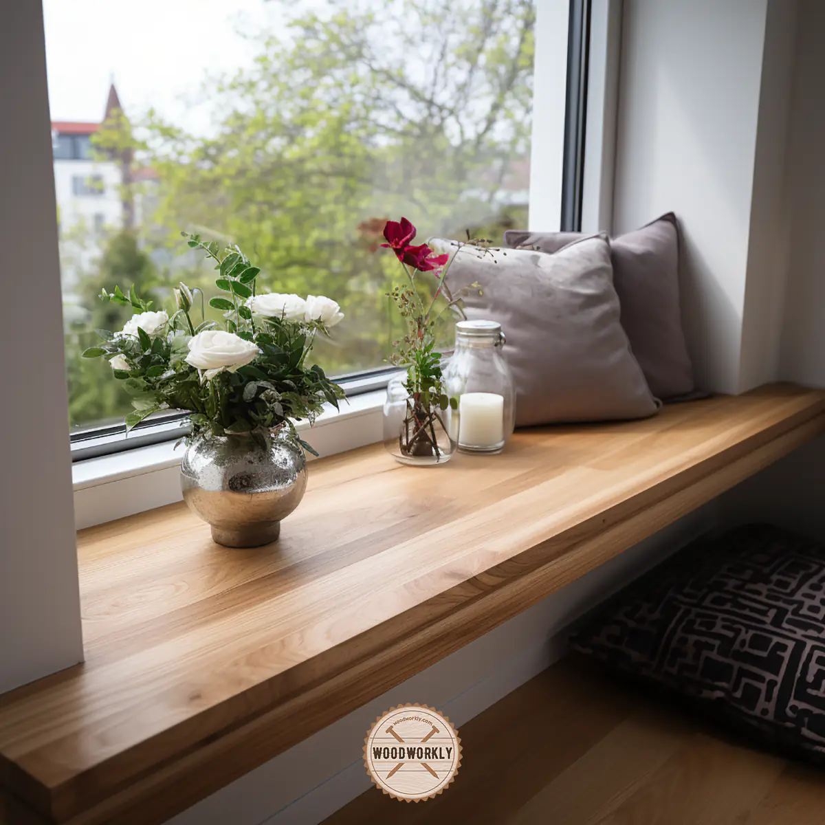 Chestnut wood for window sill replacement