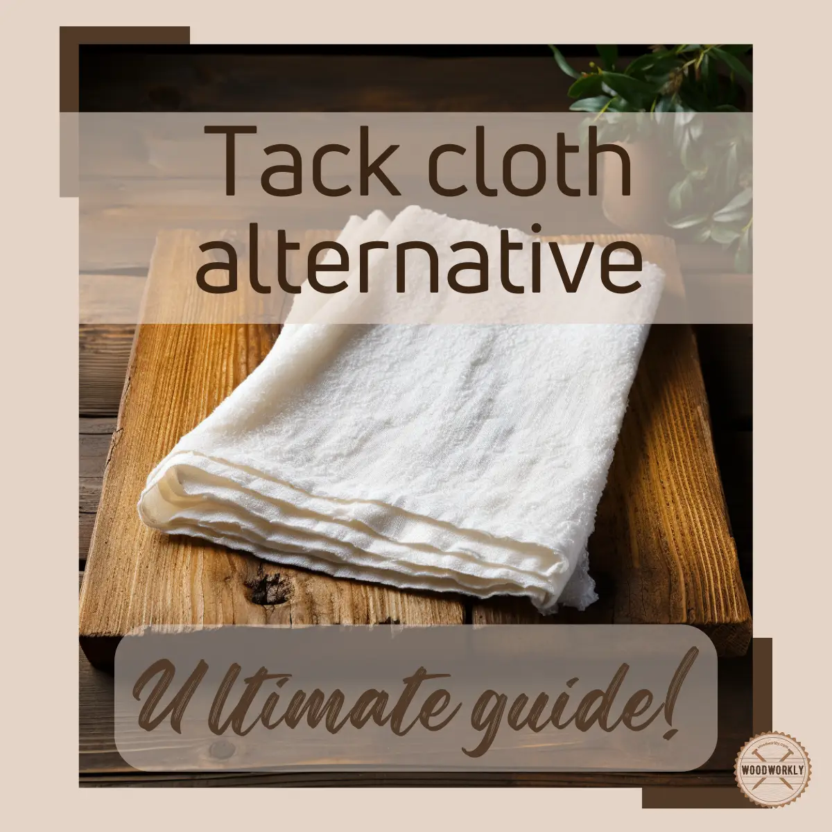 Tack Cloth Alternative