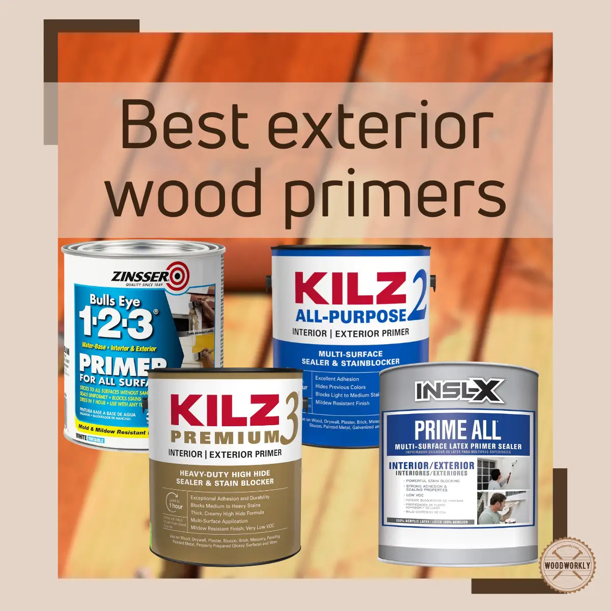 Best exterior wood primers