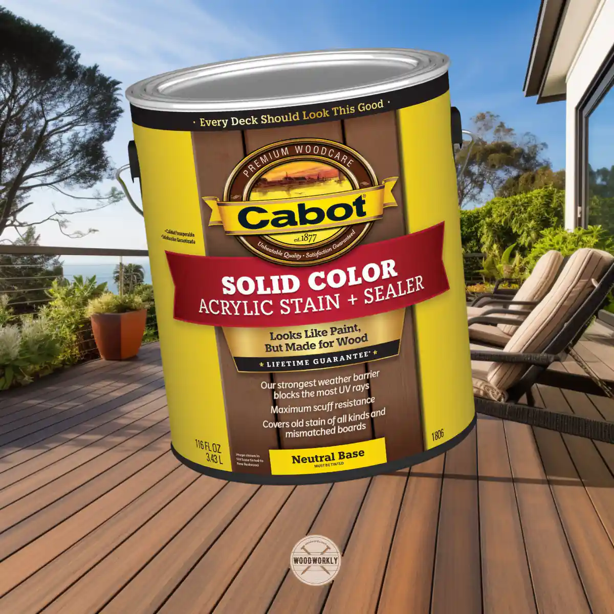 Cabot Solid Wood Stain and Sealer