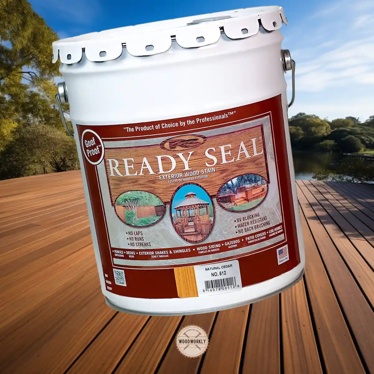 Ready-Seal Natural Cedar Exterior Wood Stain and Sealer