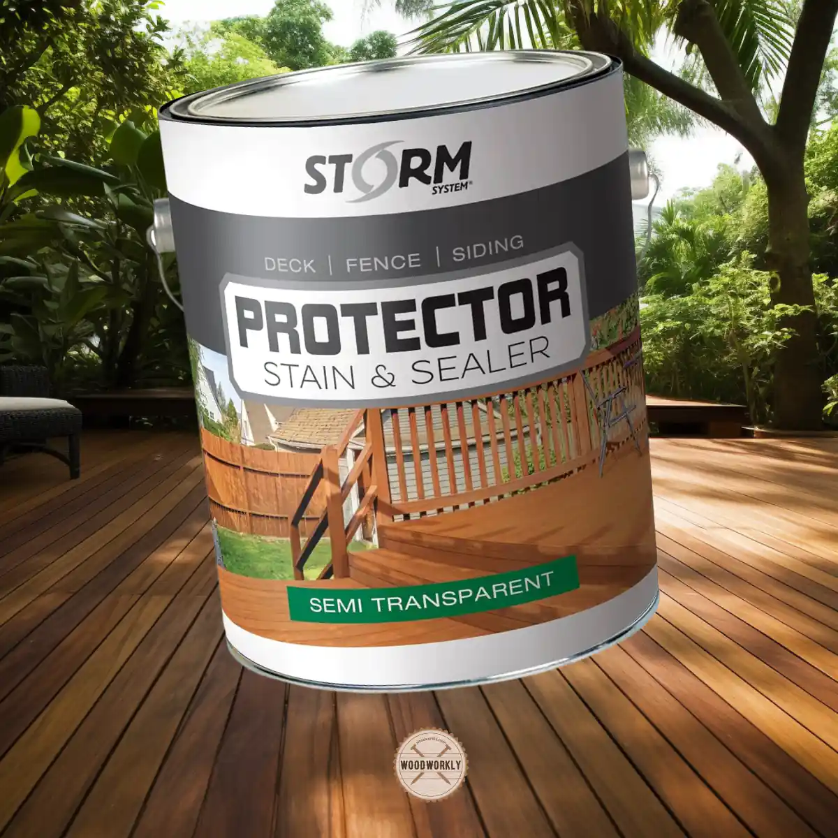 Storm Protector Wood Stain & Sealer