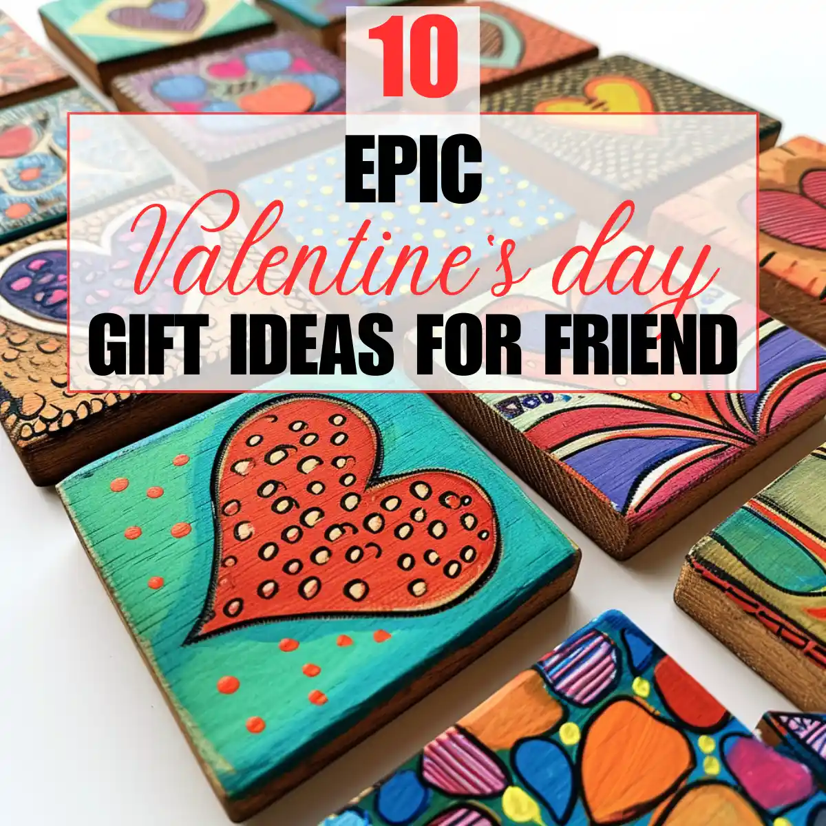 Valentine's wooden gift ideas for friend