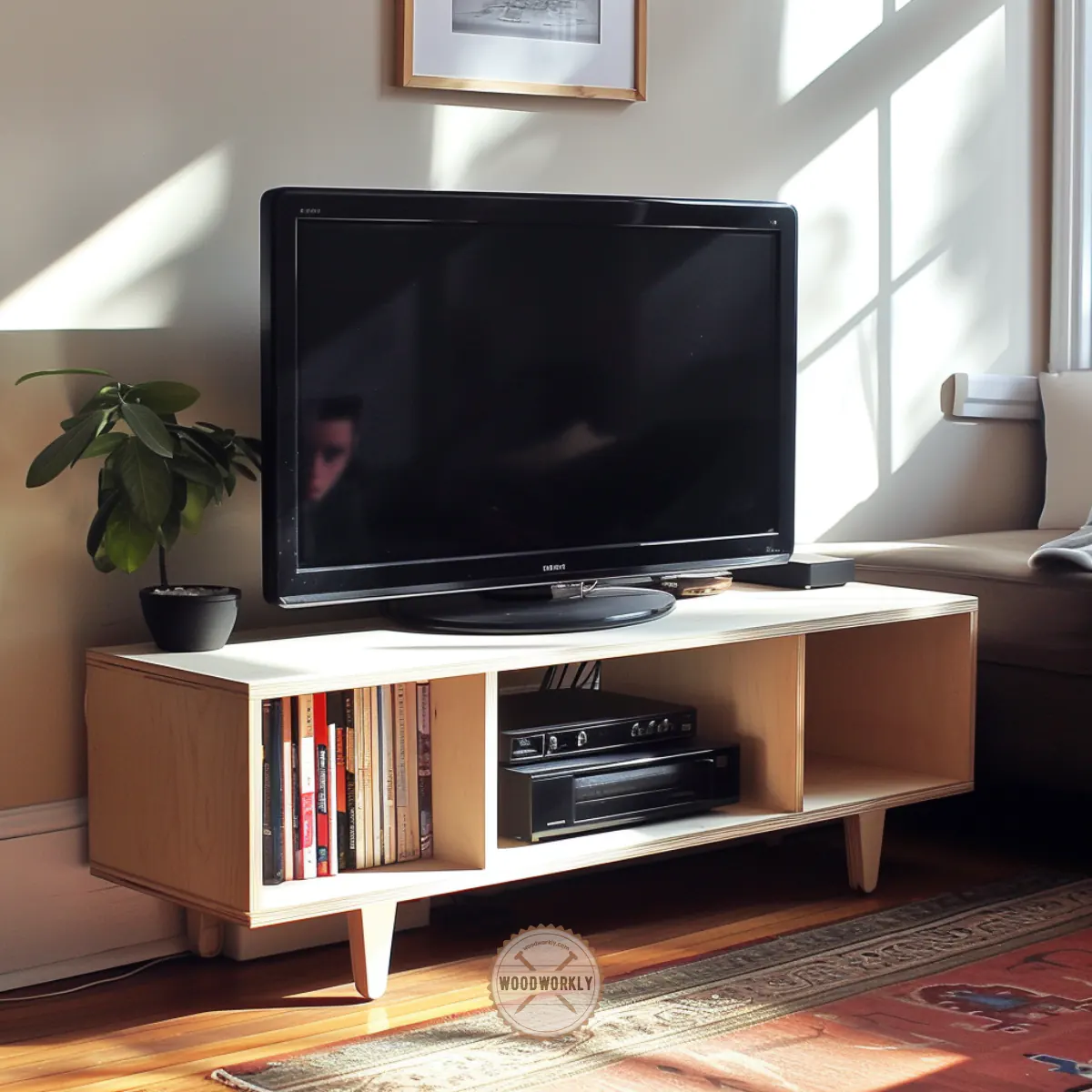 Plywood Tv stand