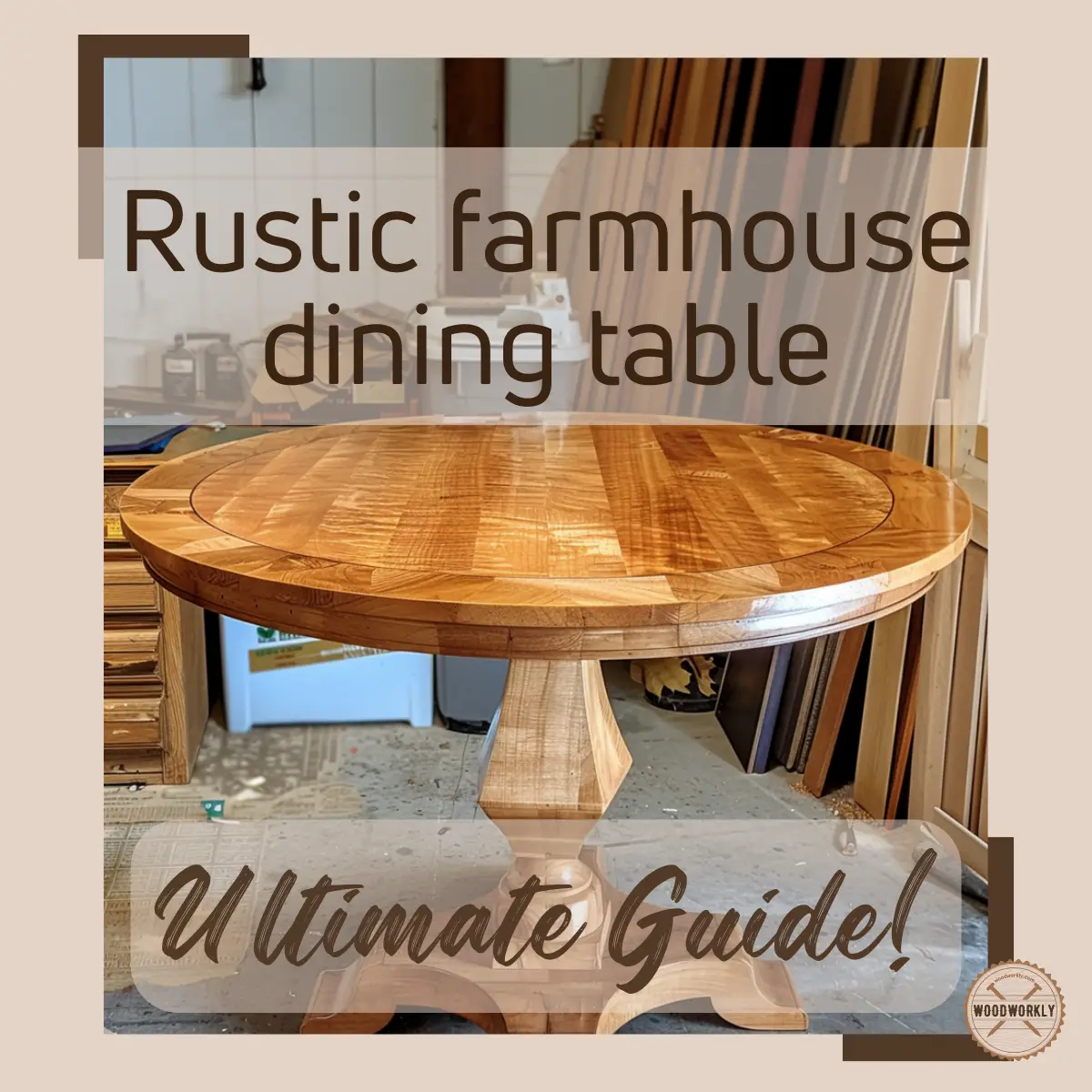how to build a Farmhouse Dining Table