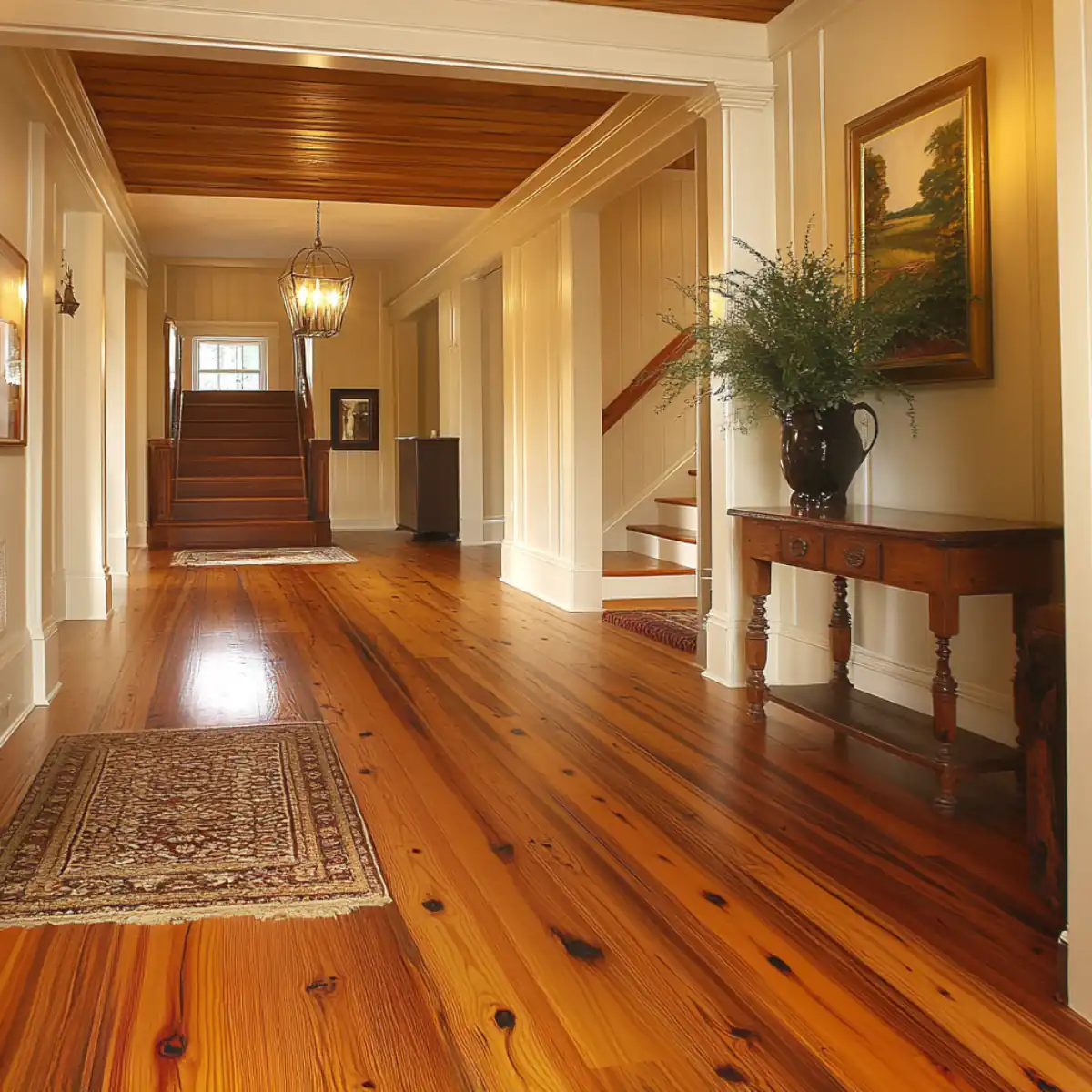 Antique Heart Pine flooring