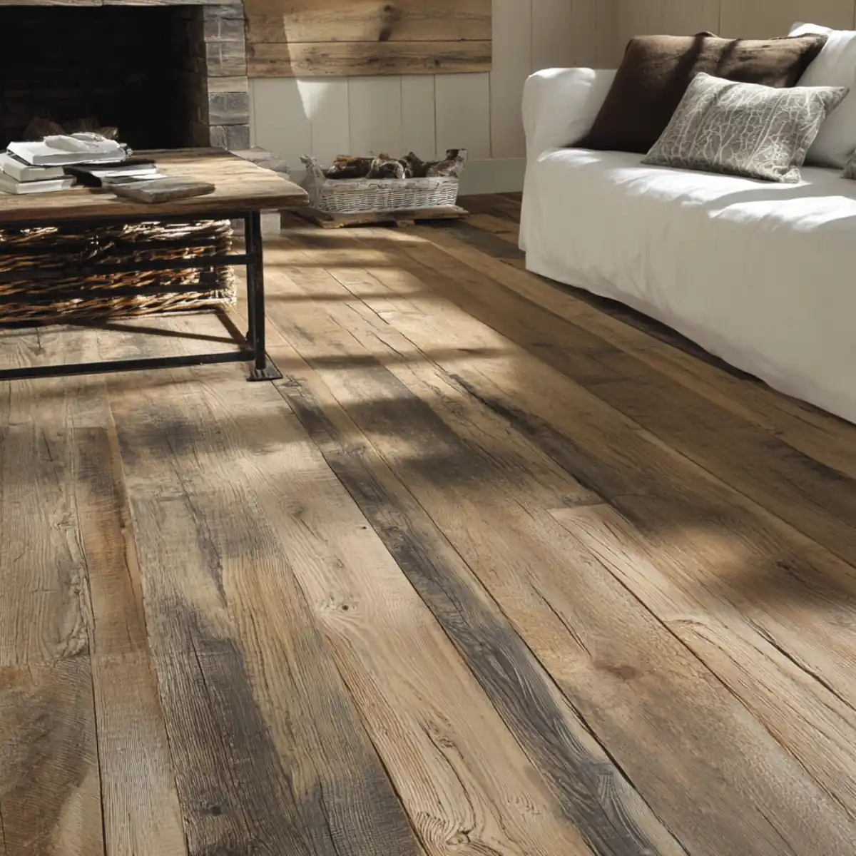 Weathered Pine Flooring