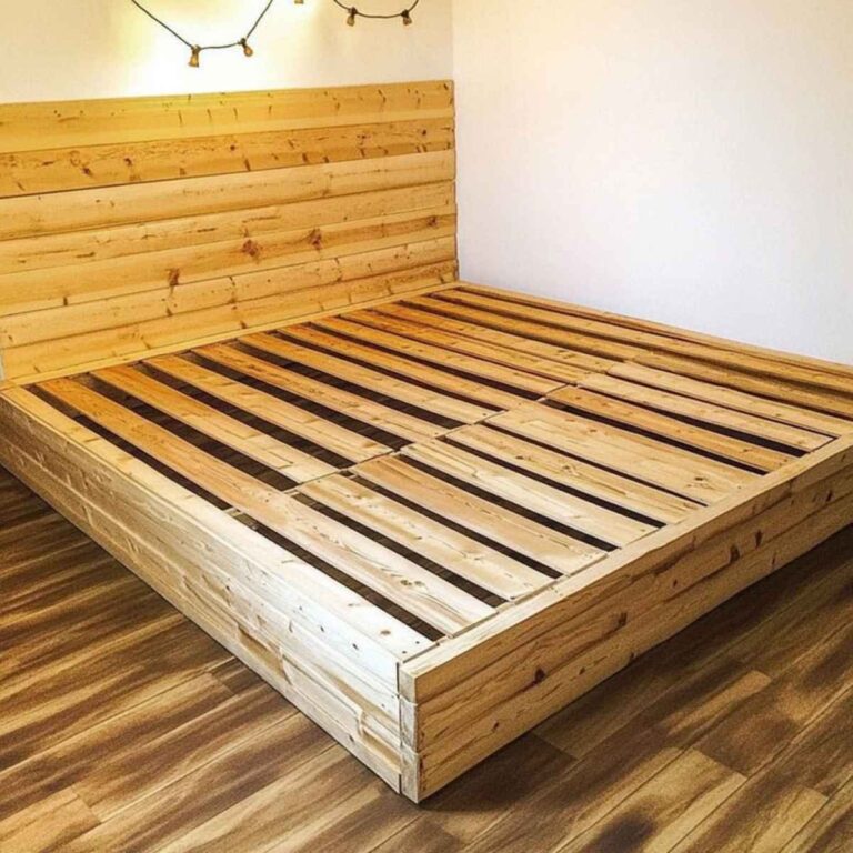 10 Rustic DIY Wooden Bed Frame Ideas for a Cozy, Handmade Touch