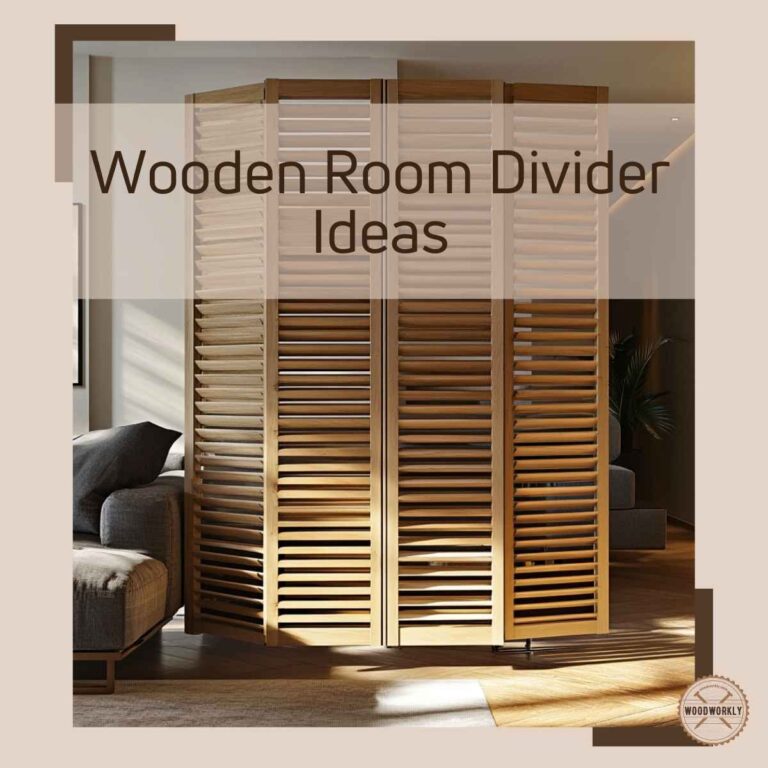 10 Creative Wooden Room Divider Ideas for Open-Concept Homes