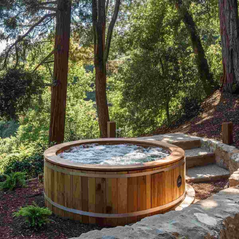 10 Luxurious DIY Wooden Bathtub Ideas for Spa-Like Bathrooms